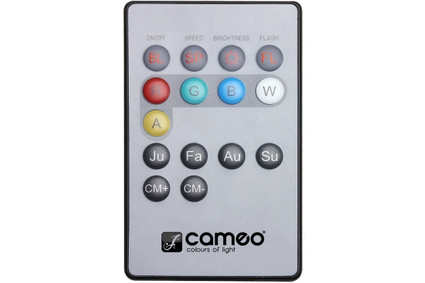 Cameo FlatPAR Remote Cameo FlatPAR Remote