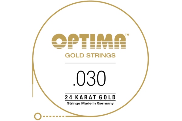 Optima Gold strings round wound A5 .030w Optima Gold strings round wound A5 .030w