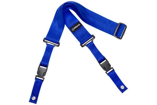 DiMarzio DD 2200BL Clip Lock Strap Nylon Blue DiMarzio DD 2200BL Clip Lock Strap Nylon Blue