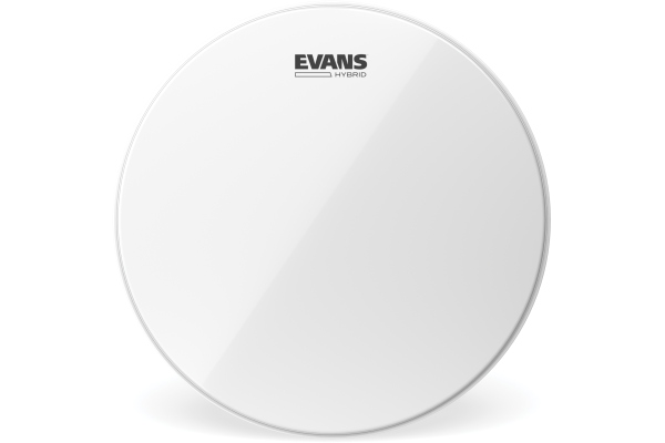 Evans Hybrid White Marching Snare Drum Head 13 Inch