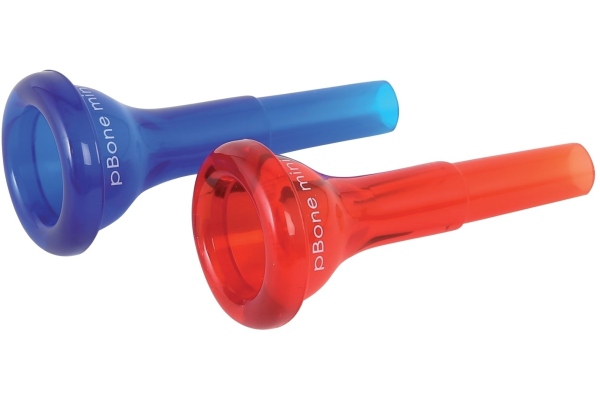 pBone Muștiuc Trombon alt Mini Albastru pBone Muștiuc Trombon alt Mini Albastru