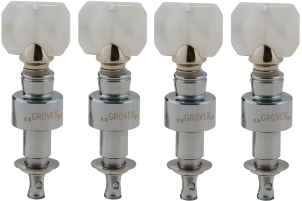 120C Geared Banjo Pegs Chrome