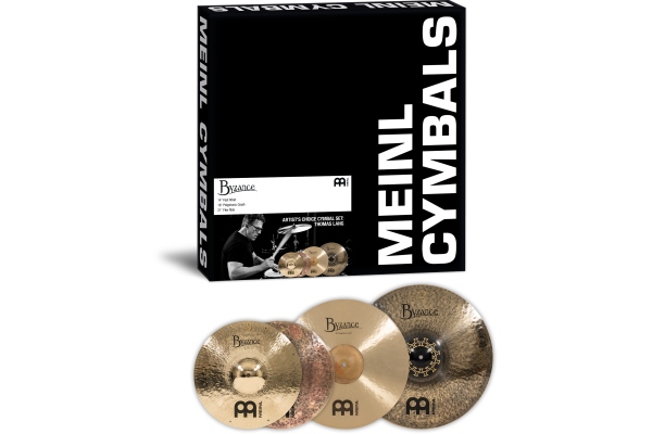 Meinl Byzance Artist's Choice Cymbal Set: Thomas Lang Meinl Byzance Artist's Choice Cymbal Set: Thomas Lang