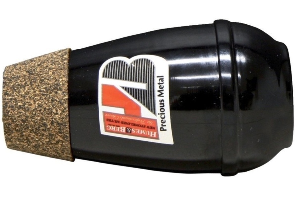 Humes & Berg Surdina exercitiu New Stone Lined Snub Nose 234BK Trompeta